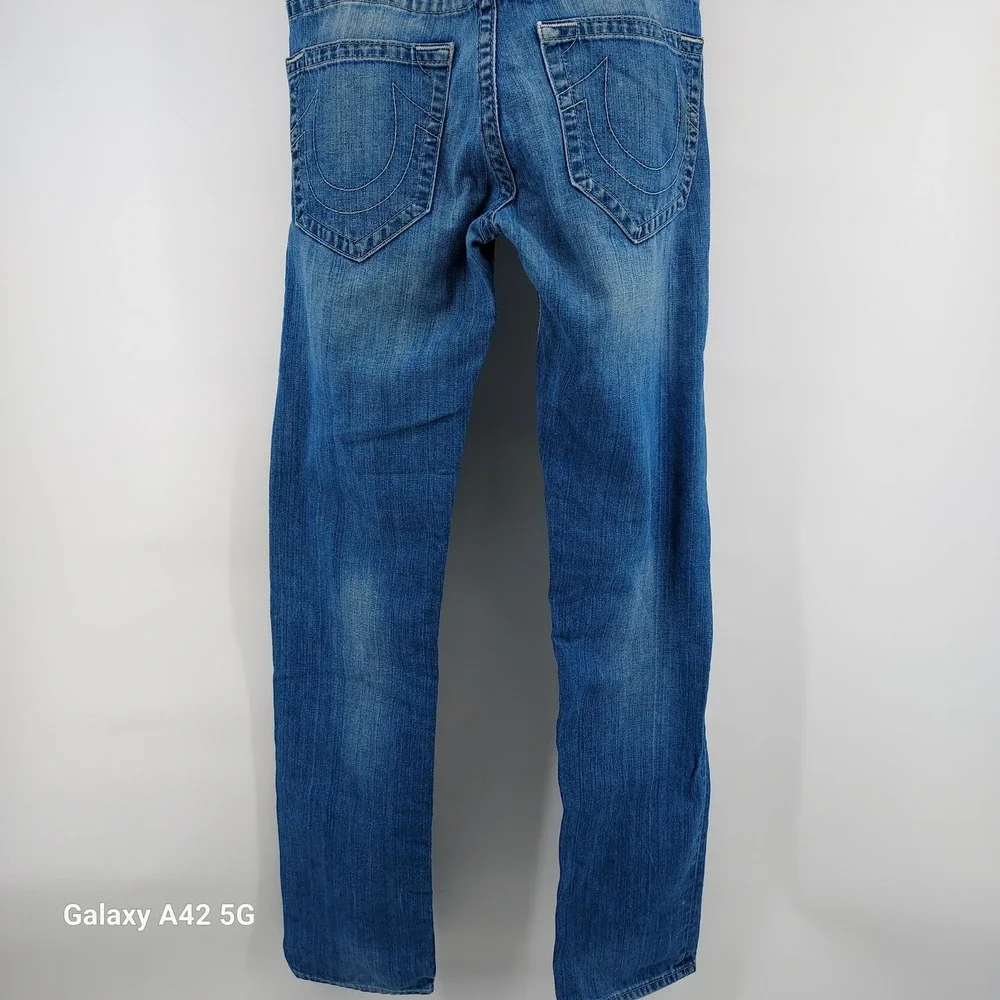 True Religion Skinny‎ Jeans Mens Size 31 Blue Cotton Made in Mexico 31x32